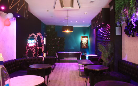 Exitoso shisha bar en funcionamiento