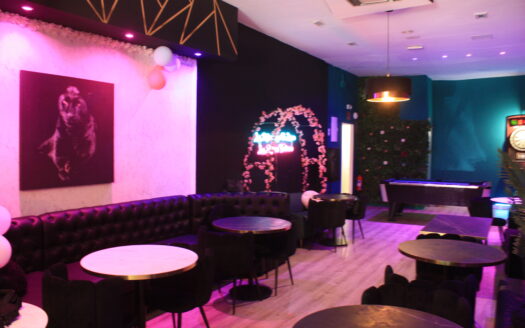 Exitoso shisha bar en funcionamiento
