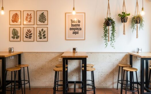 Bar cafetería en traspaso en Madrid Centro con licencia definitiva y rentabilidad inmediata